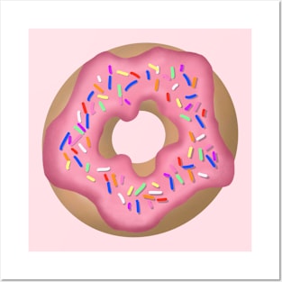 Pink Donut! Posters and Art